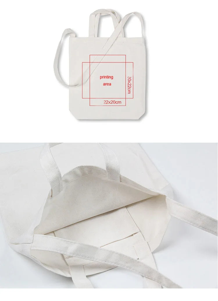 Canvas Shoulder Tote Handbag for Women
