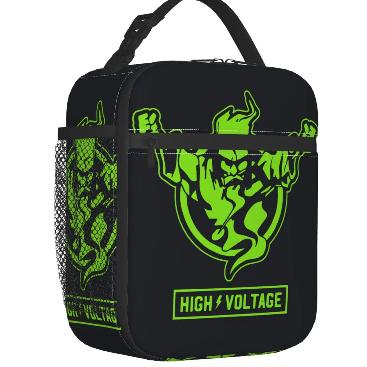High Voltage Thunderdome Insulated Lunch Bag for Women