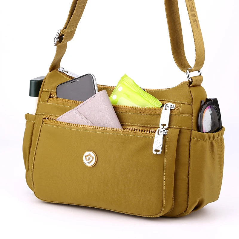 High Wear resistant Women's CrossBody Bag Messenger Bag Nylon Handbag