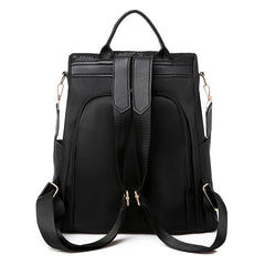 High Cap. Women Oxford Backpack Sequin School Teen Girls Travel Shoulder Bag