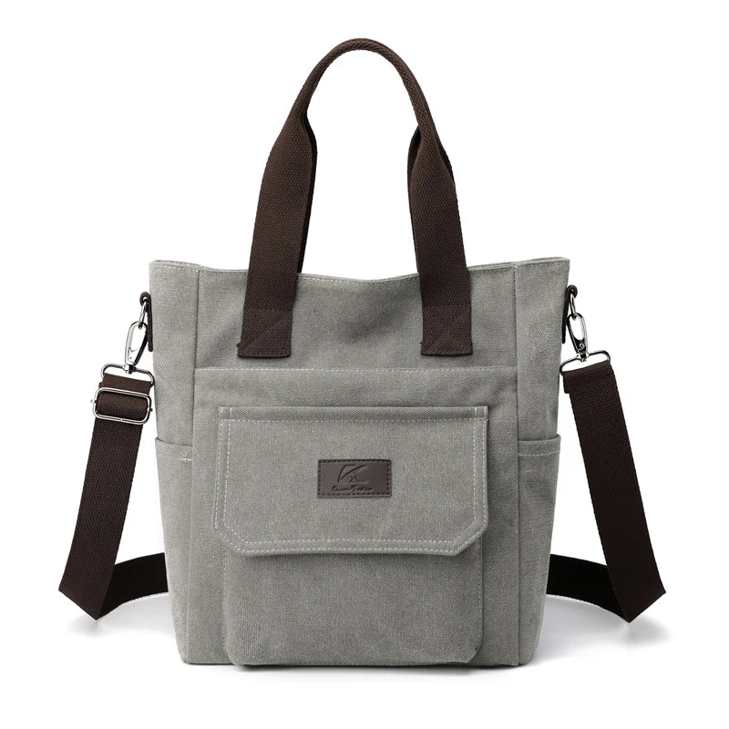 Vintage Canvas Women's Shoulder Bag Crossbody Handbag