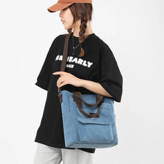 Vintage Canvas Women's Shoulder Bag Crossbody Handbag