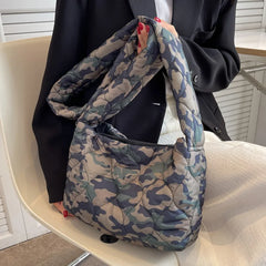 Women Winter Soft Space Bag Handbag Tote Messenger Shoulder Bags