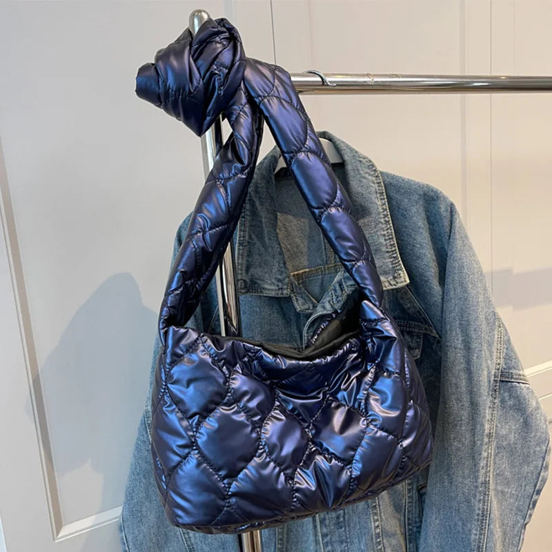 Women Winter Soft Space Bag Handbag Tote Messenger Shoulder Bags