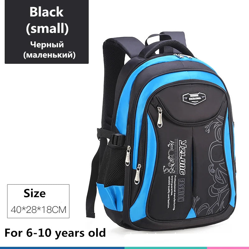 Waterproof Kids School Backpack, High Capacity Student Bag