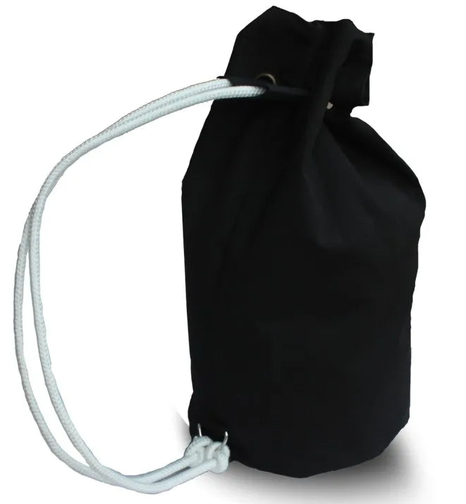 High Capacity Drawstring Travel Basketball Bag Backpack Canvas Unisex