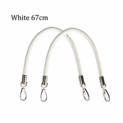 High Round Faux Leather Handles for O Bag Handbag