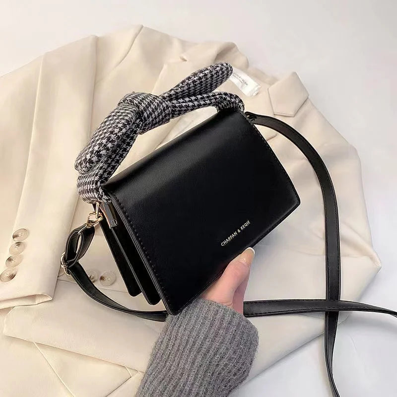 Female Ins Student Hand-Held One-Shoulder Small Square Bag