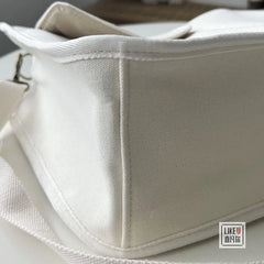 Canvas Tote Book Bag Shoulder Messenger Bag Cross-body Bag
