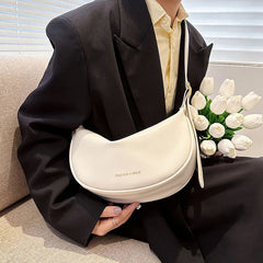 Soft Leather Hobo Bag Crossbody Women Saddle Bag Retro Handbags