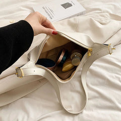 Soft Leather Hobo Bag Crossbody Women Saddle Bag Retro Handbags