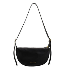Soft Leather Hobo Bag Crossbody Women Saddle Bag Retro Handbags