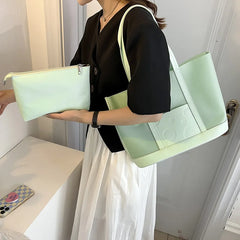 Jelly Transparent Daily Shoulder Handbag for Women
