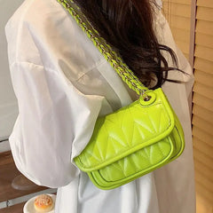 Diamond Chain Bag Women's Shoulder Underarm Bag Spring Small Bag