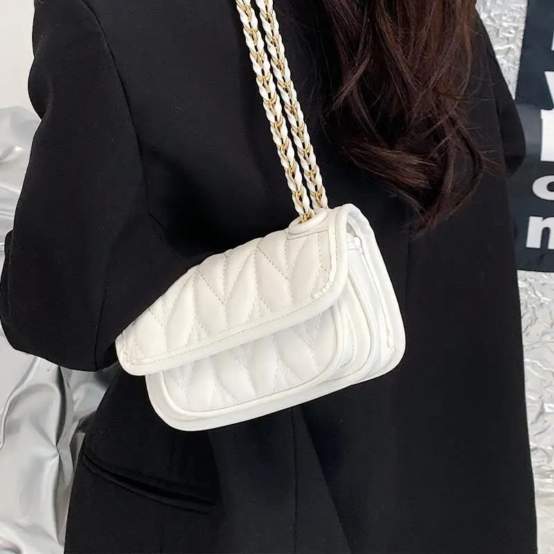 Diamond Chain Bag Women's Shoulder Underarm Bag Spring Small Bag