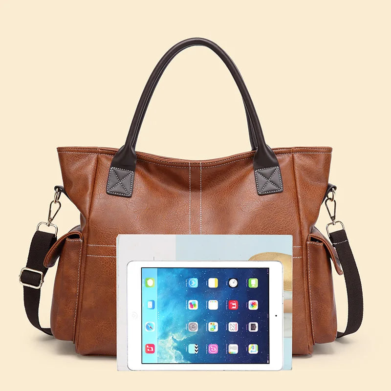 European American Shoulder Bag Women Large-capacity Messenger Handbag