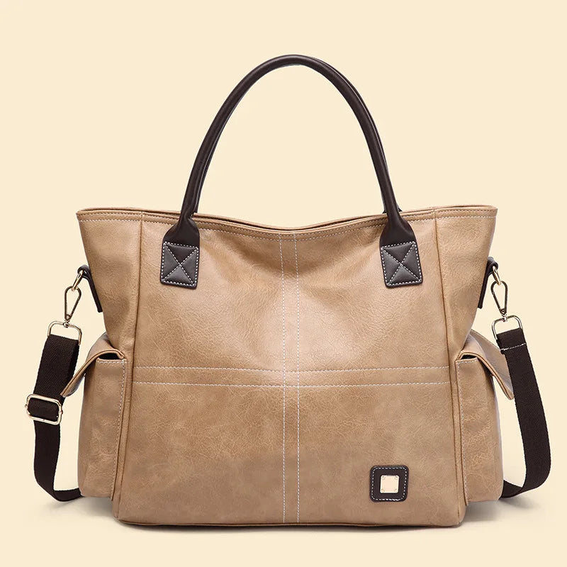 European American Shoulder Bag Women Large-capacity Messenger Handbag