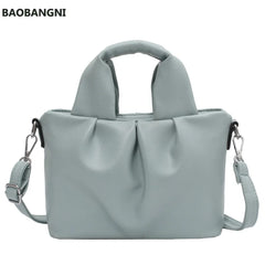 Retro Bag Handbags Ladies Western Style Fold Messenger Bag Shoulder Bag