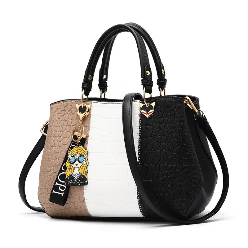 High-Quality All-Match Women's Handbag Autumn/Winter PU Large-Capacity One-Shoul