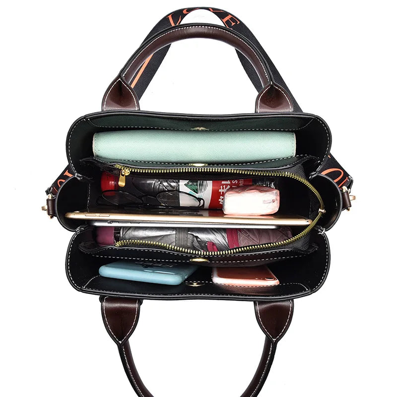 Autumn Bucket Bag Women Large-capacity Messenger Shoulder Bag