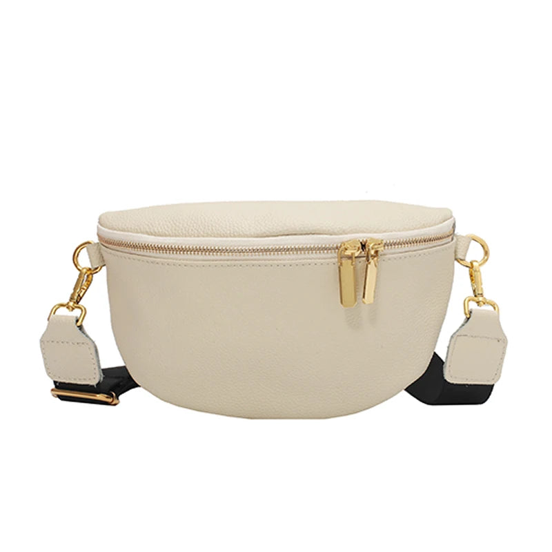 High Waist Bag Women Fanny pack And Phone Pack Soft skin Shoulder