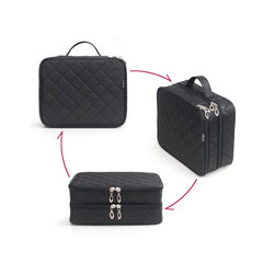 Women's Cosmetic Bag Large Capacity Portable Travel Organizer