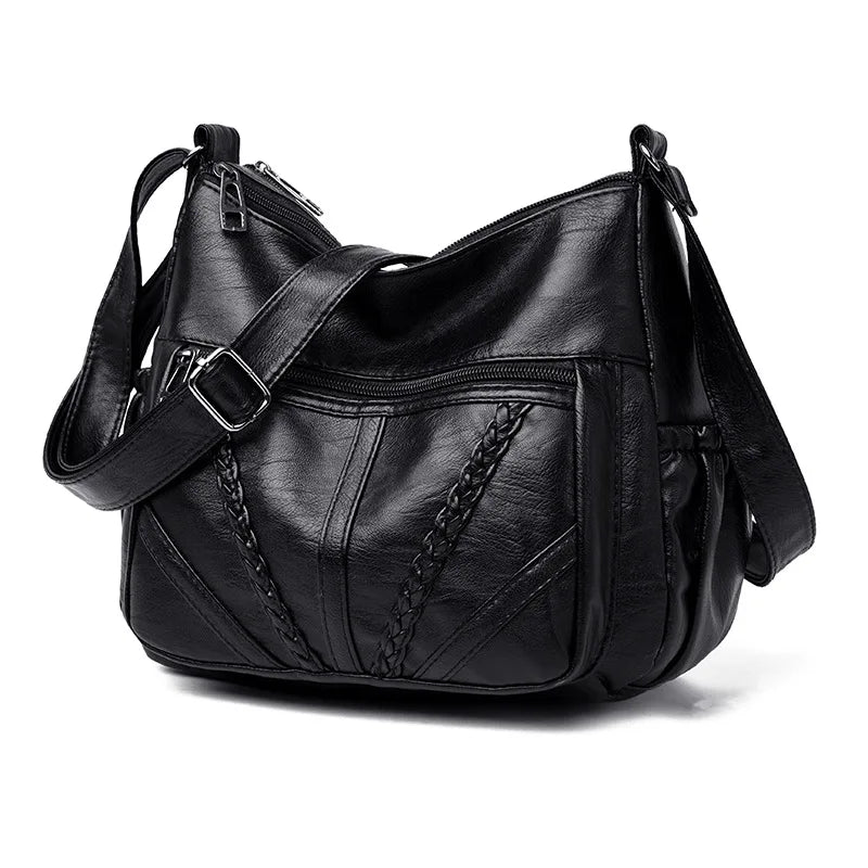 Large-Capacity Women's Shoulder Bag Handbag Tote Messenger Bag