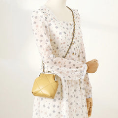 Fashionable Mini Diamond Small Square Bag