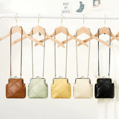 Fashionable Mini Diamond Small Square Bag