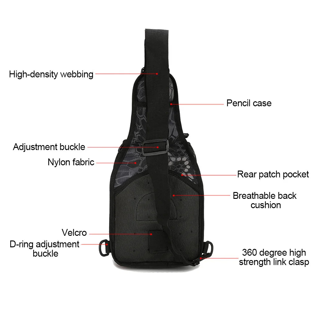 Hiking Trekking Backpack Climbing Shoulder Bag