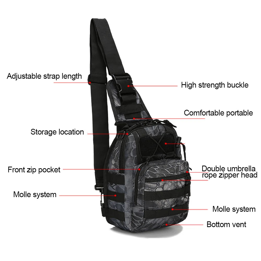 Hiking Trekking Backpack Climbing Shoulder Bag
