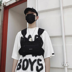 Men Chest Vest Bag Tactical Streetwear