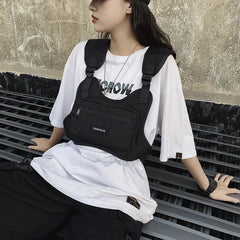 Men Chest Vest Bag Tactical Streetwear