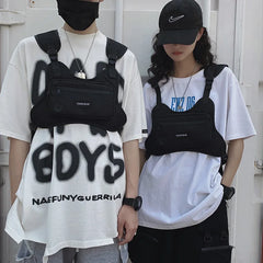 Men Chest Vest Bag Tactical Streetwear