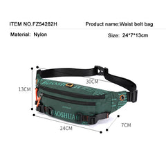 Hip Hop Bum Bags Fanny Pack Chest Crossbody Bag
