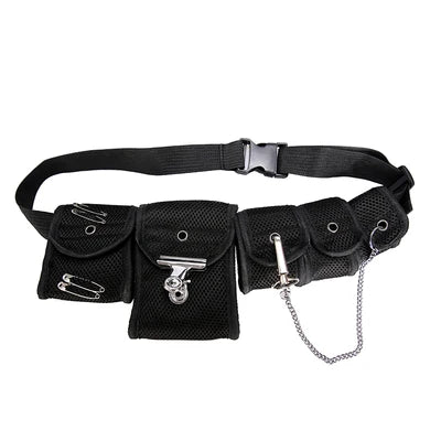 Hip Hop Chest Bag Unisex Streetwear Chest Rig Fanny Pack Multi-pocket