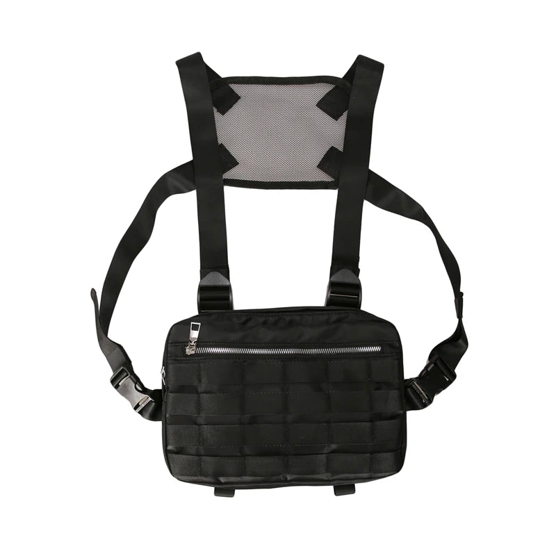 Hip Hop Tactical Military Vest Chest Bag