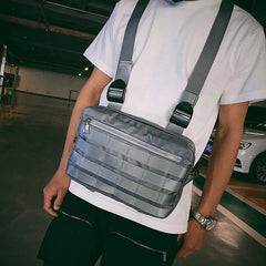 Hip Hop Tactical Military Vest Chest Bag