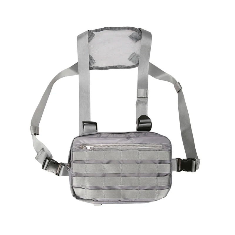 Hip Hop Tactical Military Vest Chest Bag