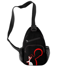Hip Hop Danganronpa Monokuma Chest Bag Waterproof Outdoor Crossbody Bag