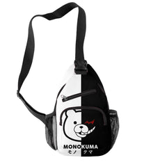 Hip Hop Danganronpa Monokuma Chest Bag Waterproof Outdoor Crossbody Bag