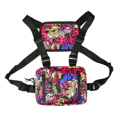 Hip Hop Style Crossbody Chest Bag Oxford Streetwear Bag
