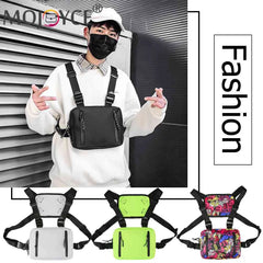Hip Hop Style Crossbody Chest Bag Oxford Streetwear Bag