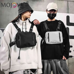 Hip Hop Style Crossbody Chest Bag Oxford Streetwear Bag