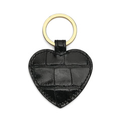 Hiram Beron Heart Shape Leather Key Holder Women Gift