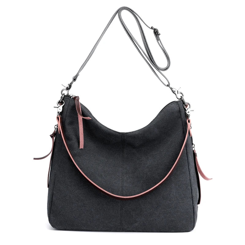 Hobo Handbags for Women Large Shoulder Crossbody Bags Canvas Purses And Handbags