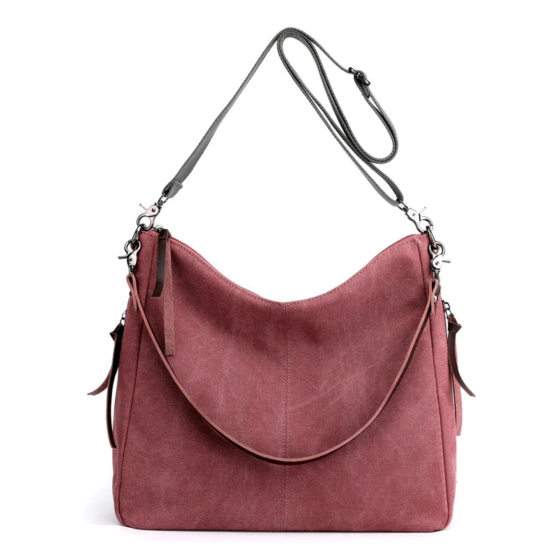 Hobo Handbags for Women Large Shoulder Crossbody Bags Canvas Purses And Handbags