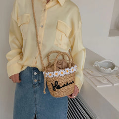 Hobo Women's Straw Beach Tote Bag Woven Bohemian Vacation Handbag