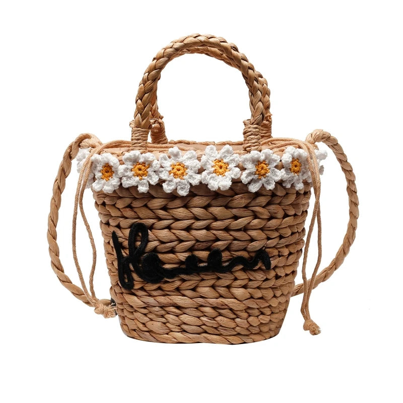 Hobo Women's Straw Beach Tote Bag Woven Bohemian Vacation Handbag