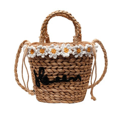 Hobo Women's Straw Beach Tote Bag Woven Bohemian Vacation Handbag